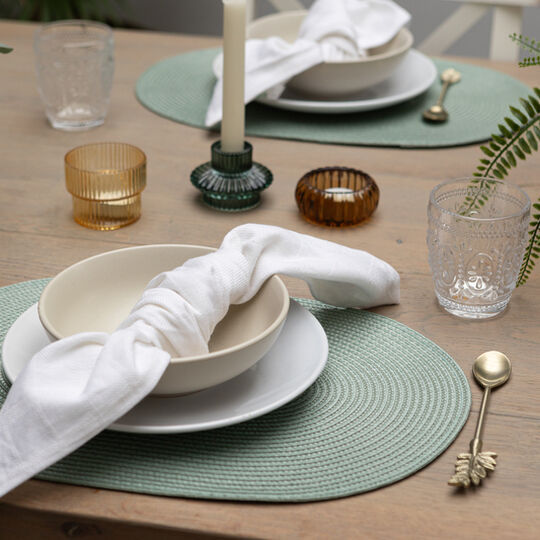 Tischset PVC-frei Sage green image number null